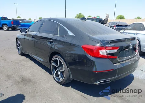 2020 Honda Accord Sport из США, поврежденный, VIN 1HGCV1F33LA085597